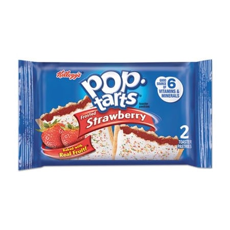 Keebler Kellogg's, Pop Tarts, Frosted Strawberry, 3.67 Oz, 6PK 31732